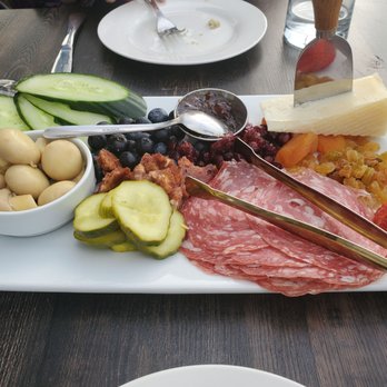 Flora's Wine Bar - Sweet sopressata and manchago cheese plate. - Wine Bars Near Me - West Newton, Massachusetts