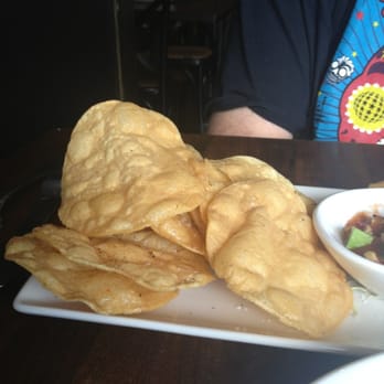 Red Table - Not the usual chips and dip! Chips and guacamole - gooood!!! - Gastropubs Near Me - Huntington Beach, California