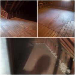 M & M Removal Service - The attic that had 20 cubic yards of trash in it!