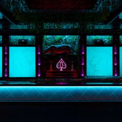 Pandora Supper Club - Step into the future of nightlife at our sleek and stylish LED-lit bar. Let the vibrant colors and electric vibes guide you.