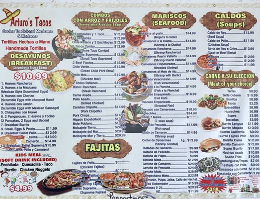 Arturo's Tacos Cocina Tradicional Mexicana by null