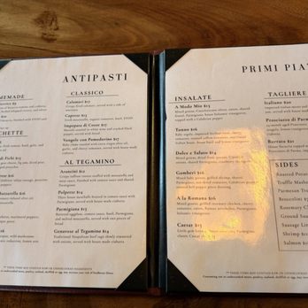 A Modo Mio Cucina Italiana - Menu - August 2026 - Italian Near Me - Mesa, Arizona