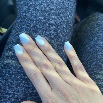 Terwilliger Nails - Short white square acrylics. - Hair Removal Near Me - Portland, Oregon Terwilliger Nails - Short white square acrylics. - Hair Removal Near Me - Portland, Oregon