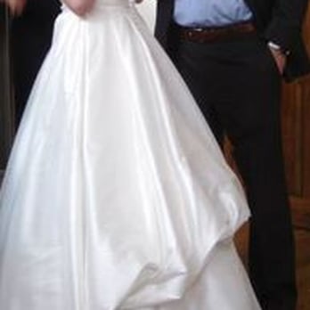 Weddings 826 - Dress purchased and then altered at Weddings 826.  The style is perfect for me, and the hips, waist, and hem fit like a dream. - Bridal Near Me - Chicago, Illinois