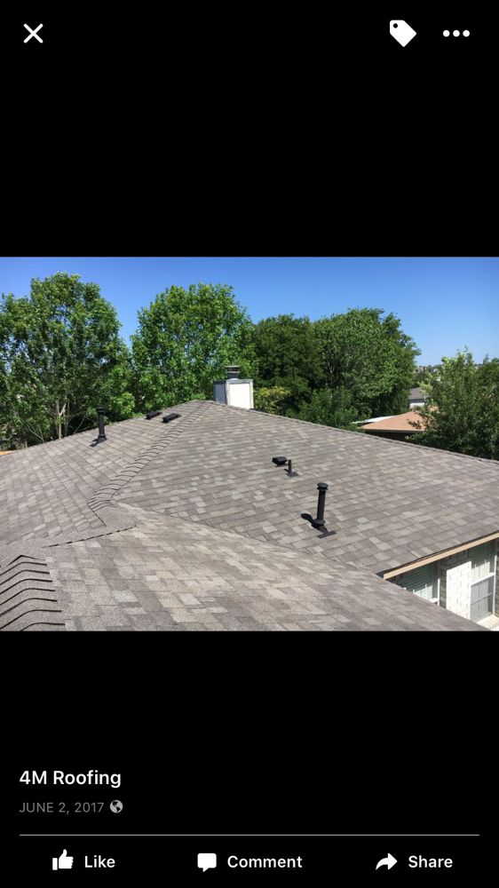 Slide of 4M Roofing