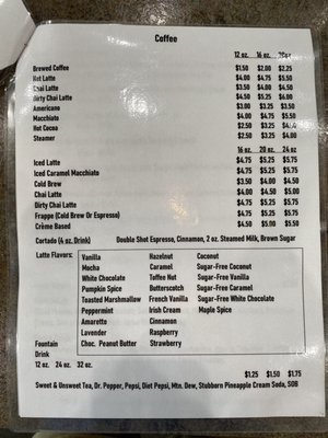 Menu photo 1 Ten Arrows Coffee & Bistro Blanchard, OK Menu photo 1 Ten Arrows Coffee & Bistro Blanchard, OK