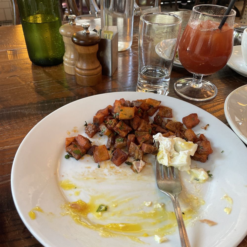The Smith - Cold home fries from The Smith Eggs Benedict - New American Near Me - Washington, DC, District of Columbia The Smith - Cold home fries from The Smith Eggs Benedict - New American Near Me - Washington, DC, District of Columbia