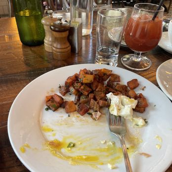 The Smith - Cold home fries from The Smith Eggs Benedict - New American Near Me - Washington, DC, District of Columbia The Smith - Cold home fries from The Smith Eggs Benedict - New American Near Me - Washington, DC, District of Columbia