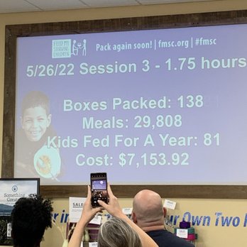 Feed My Starving Children - One pack feeds two meals per day per child. - Community Service/Non-Profit Near Me - Tempe, Arizona Feed My Starving Children - One pack feeds two meals per day per child. - Community Service/Non-Profit Near Me - Tempe, Arizona