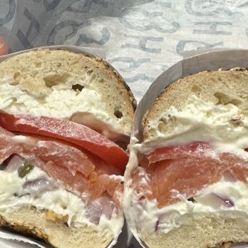 H&H Bagels - Lox bagel sandwich - Coffee & Tea Near Me - Tampa, Florida H&H Bagels - Lox bagel sandwich - Coffee & Tea Near Me - Tampa, Florida