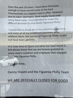 Figueroa Philly Cheese Steak by null