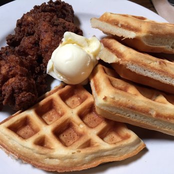 Smith - Chicken and waffles. Chicken a little too salty, waffles a little over cooked and hard. - Bars Near Me - Seattle, Washington