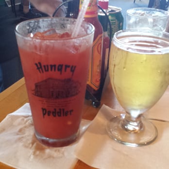 Hungry Peddler - "Spice your own" Bloody Mary: choose from worcestershire, Cholula, Tabasco, and celery salt--and it comes with a beer! - American Near Me - La Crosse, Wisconsin Hungry Peddler - "Spice your own" Bloody Mary: choose from worcestershire, Cholula, Tabasco, and celery salt--and it comes with a beer! - American Near Me - La Crosse, Wisconsin