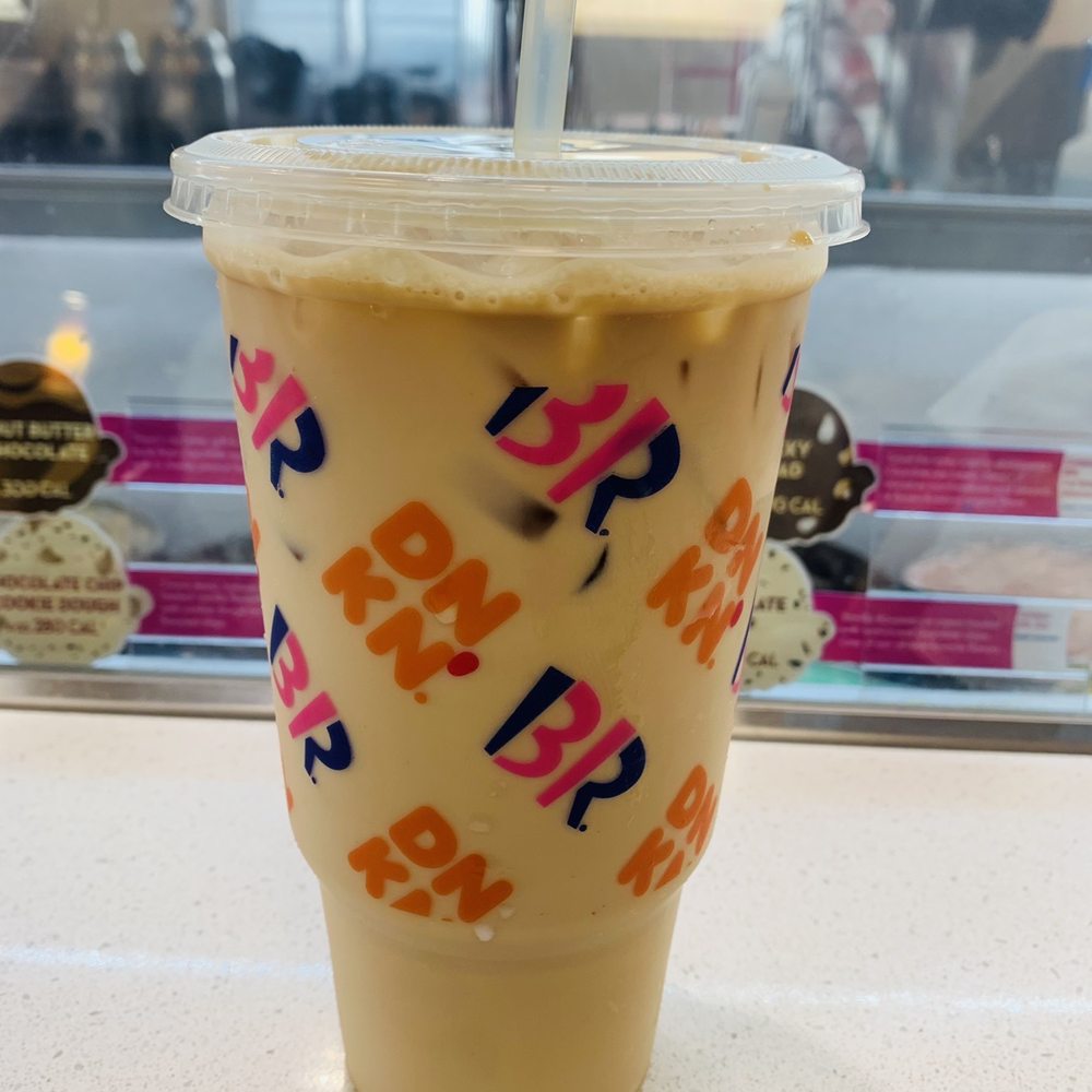 Iced Caramel Latte (Large)