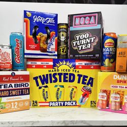 Auggie's Beer Warehouse - A selection of our hard teas