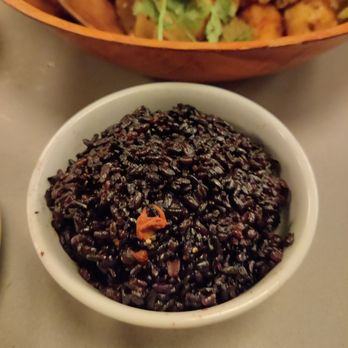 Mala Project - Black rice, this had dates in it which was different from previous times and a bit unexpected - Szechuan Near Me - New York, New York Mala Project - Black rice, this had dates in it which was different from previous times and a bit unexpected - Szechuan Near Me - New York, New York