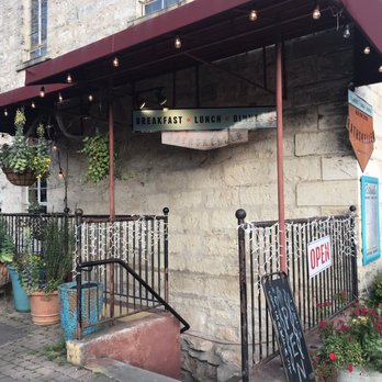Rathskeller Bistro - Restaurant entry - New American Near Me - Fredericksburg, Texas
