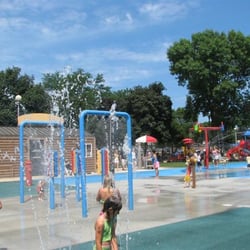 Rosemont Park District Splash Pad - Water park overview
