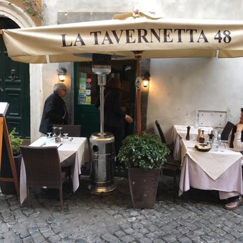 La Tavernetta 48 - Sat outside in mid November and it was just gorgeous - Italian Near Me - Rome, RM La Tavernetta 48 - Sat outside in mid November and it was just gorgeous - Italian Near Me - Rome, RM
