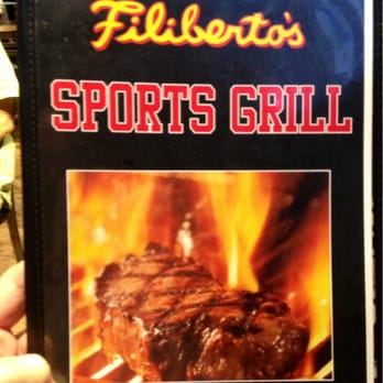 Filiberto's Mexican Food - The cover of the menu - Mexican Near Me - Buckeye, Arizona