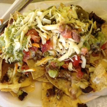 Javi's Burritos - Carne asada nachos with everything! - Mexican Near Me - Glen Ellyn, Illinois Javi's Burritos - Carne asada nachos with everything! - Mexican Near Me - Glen Ellyn, Illinois