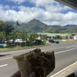 Kalula burrito and a fabulous view