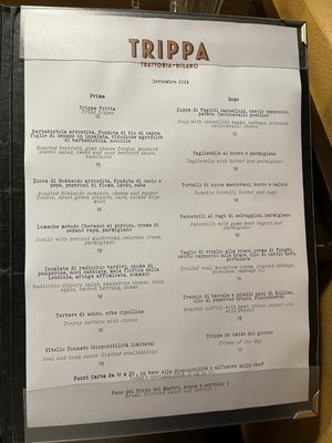 Menu photo 1 Trippa Milan, MI Menu photo 1 Trippa Milan, MI