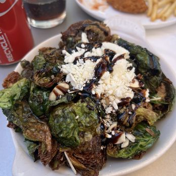 Urban Kitchen - Charred Brussels Sprouts - American Near Me - Burlingame, California Urban Kitchen - Charred Brussels Sprouts - American Near Me - Burlingame, California