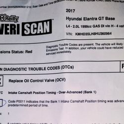 Colorado's Auto Care - Code POO11 Bank One camshaft positioning is advanced. Timing chain is off. They don't want to take everything apart and fix it right