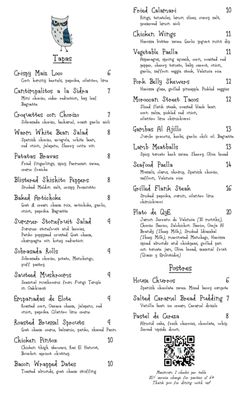 Menu photo 8 Mochuelo Fresno, CA Menu photo 8 Mochuelo Fresno, CA