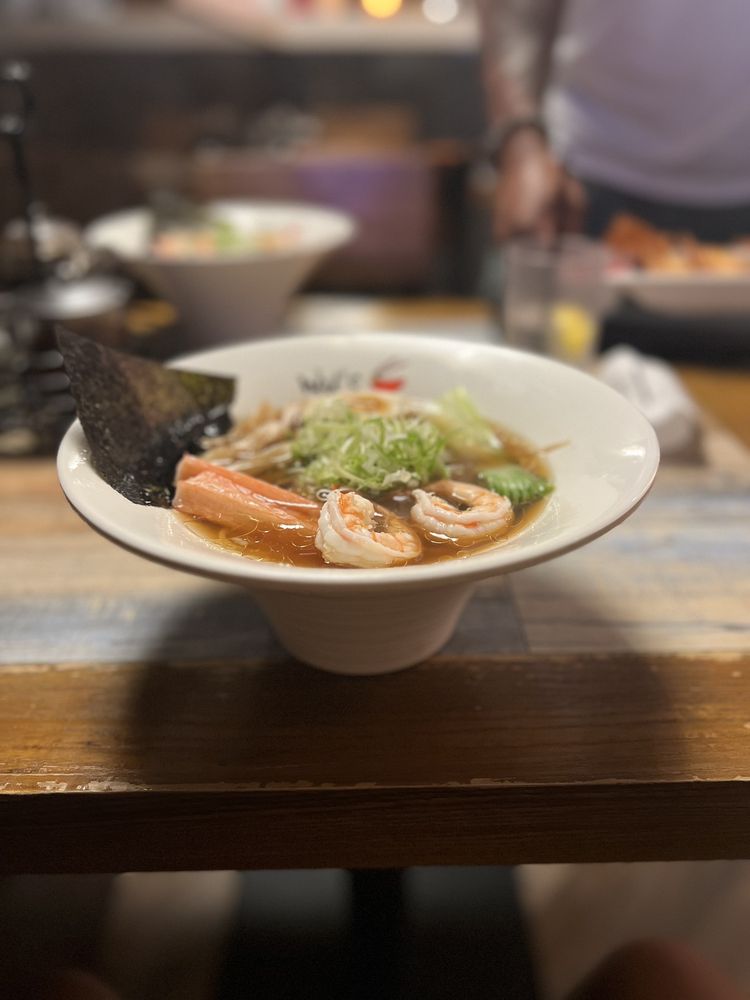 Food from Wu’s Ramen