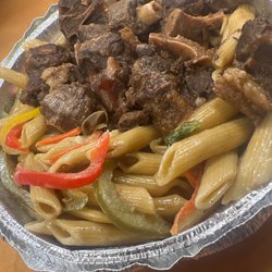 Oxtail Rasta pasta
