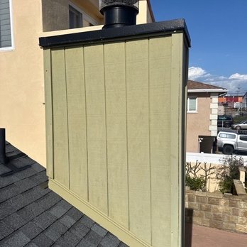 Epic Roof Replacement - Paint to match chimney - Roofing Near Me - Burbank, California Epic Roof Replacement - Paint to match chimney - Roofing Near Me - Burbank, California