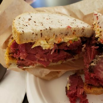 Dingfelder's Delicatessen - They give a lot of huge pastrami in their Hot Pastrami sandwich - Delis Near Me - Seattle, Washington Dingfelder's Delicatessen - They give a lot of huge pastrami in their Hot Pastrami sandwich - Delis Near Me - Seattle, Washington