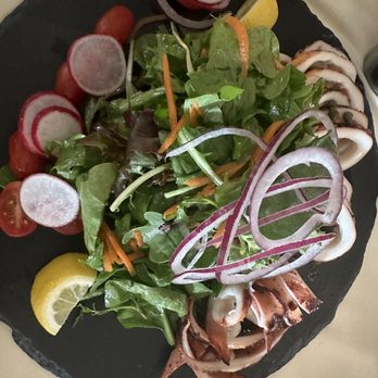 Caffe Concerto - Grilled Squid Salad - Pizza Near Me - Los Angeles, California Caffe Concerto - Grilled Squid Salad - Pizza Near Me - Los Angeles, California