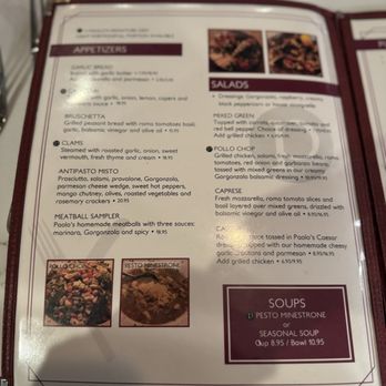 Paolo's Italian Restaurant - Menu - Italian Near Me - Kent, Washington Paolo's Italian Restaurant - Menu - Italian Near Me - Kent, Washington