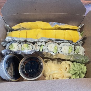 Sushi X - California Roll, California Roll with Mango and Cream Cheese - Japanese Near Me - Chicago, Illinois
