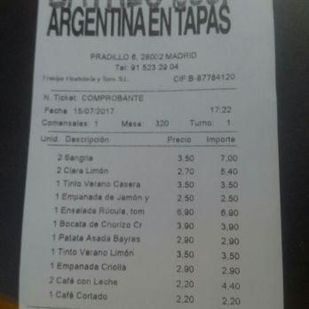 Bayres Beef - 3 pax - Tapas/Small Plates Near Me - Madrid, M