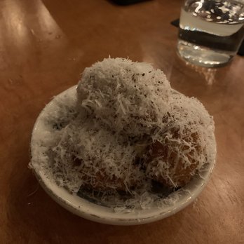 Nancy's Hustle - Croquettes - New American Near Me - Houston, Texas Nancy's Hustle - Croquettes - New American Near Me - Houston, Texas