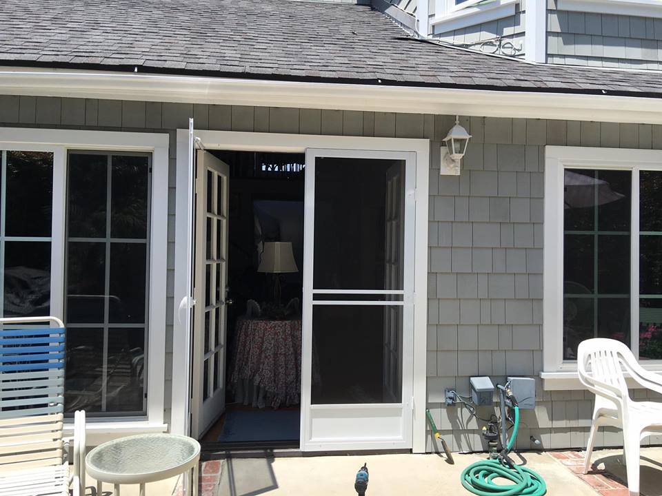 Double Hinged Screen Door Install Yelp