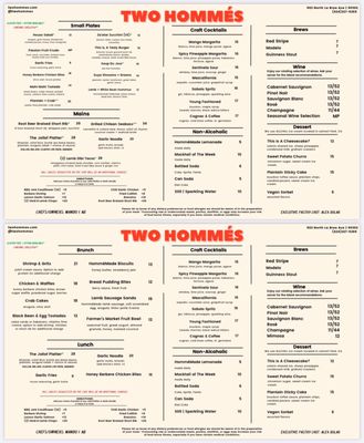 Menu photo 3 Two Hommés Inglewood, CA Menu photo 3 Two Hommés Inglewood, CA