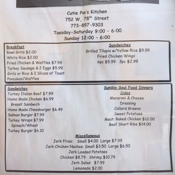 Cutie Pie's Kitchen - Soul Food Near Me - Chicago, Illinois