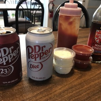 The Fish Spot - Drinks and condiments - Seafood Near Me - Texas City, Texas The Fish Spot - Drinks and condiments - Seafood Near Me - Texas City, Texas