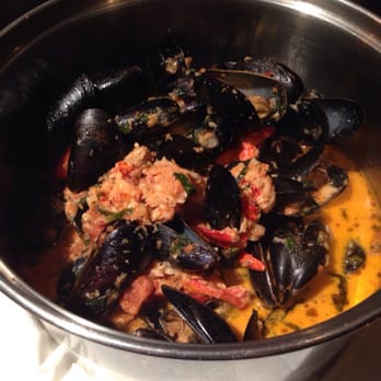 Mussels & More - Bisque Mussels and they were not cheap with the lobster!!! - Seafood Near Me - Brooklyn, New York Mussels & More - Bisque Mussels and they were not cheap with the lobster!!! - Seafood Near Me - Brooklyn, New York