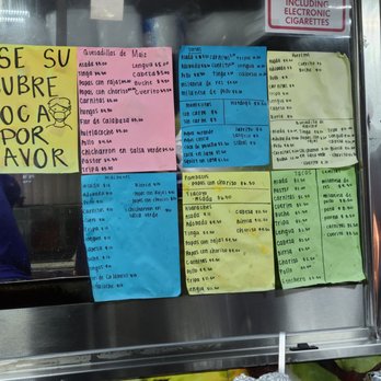 Tacos Los Chapitos - HUGE menu - Food Trucks Near Me - Las Vegas, Nevada