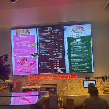 Con Azucar Cafe - Menu - Coffee & Tea Near Me - San Jose, California