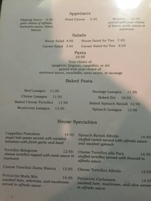 Menu photo 4 Bagheri's Restaurants Denton, TX