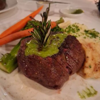 Duke's Steakhouse - Filet mignon with chimchurri sauce - Steakhouses Near Me - Sparks, Nevada Duke's Steakhouse - Filet mignon with chimchurri sauce - Steakhouses Near Me - Sparks, Nevada