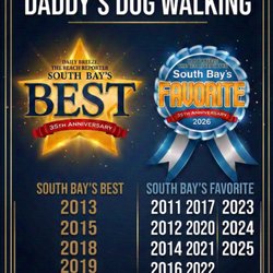 Daddy's Dog Walking - We've been here 16 years and we are super grateful for the communities support.