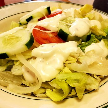 Sal's Italian Restaurant - Dinner salad - Pizza Near Me - Seaford, Delaware